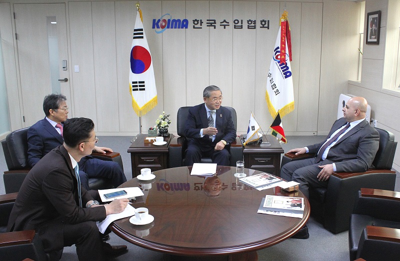 주한 쿠웨이트대사 내방 면담