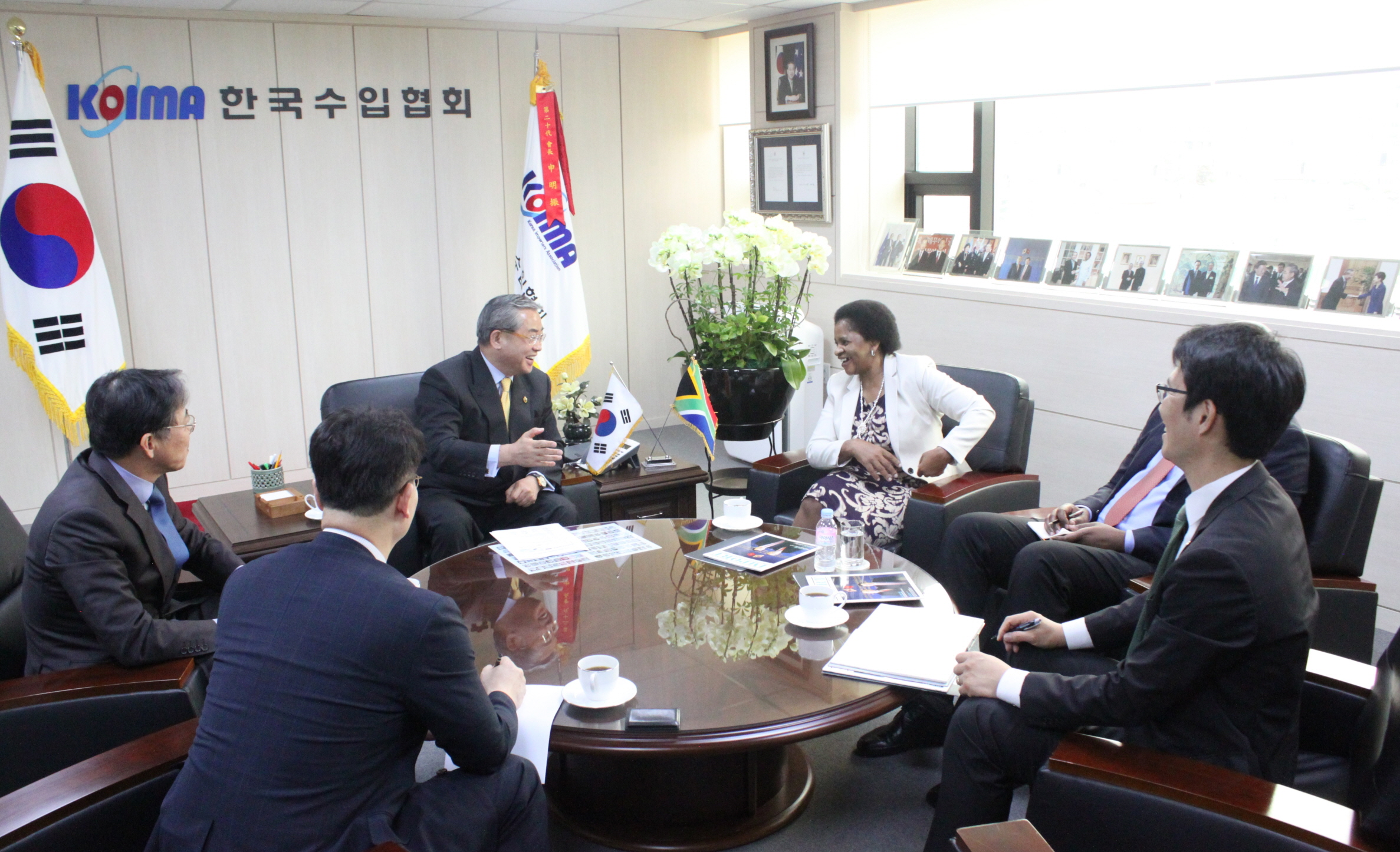 주한 남아공 대사 내방