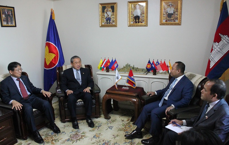 주한 캄보디아 대사 면담