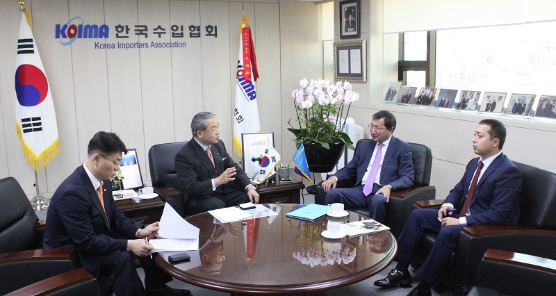 신임 주한 카자흐스탄 대사 내방