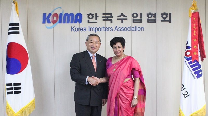 주한 스리랑카 대사 이임 인사