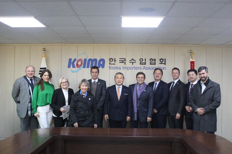 파라과이 기업인 사절단 내방