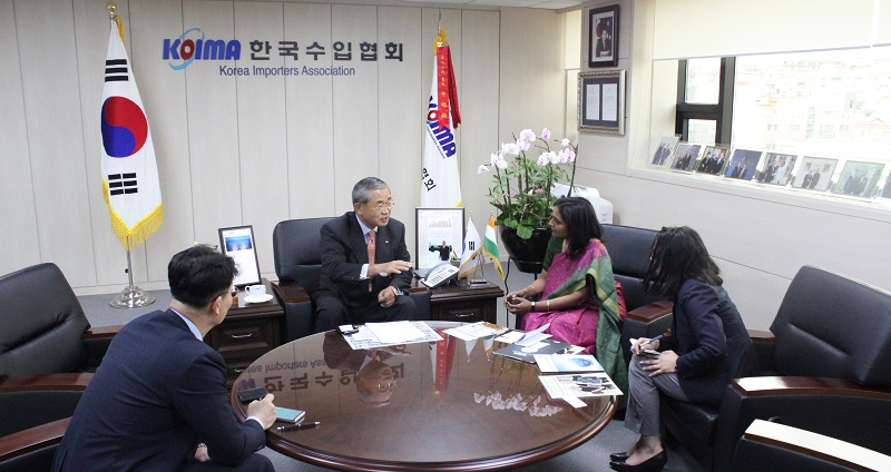 신임 주한 인도 대사 내방