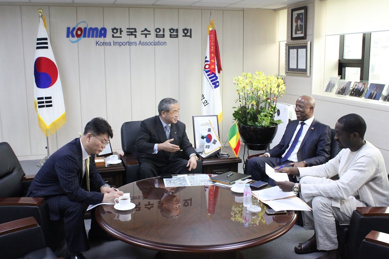 주한 세네갈 대사 내방