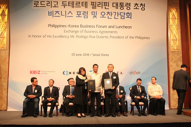 KOIMA-필리핀 상공회의소 상호협력 MOU 체결