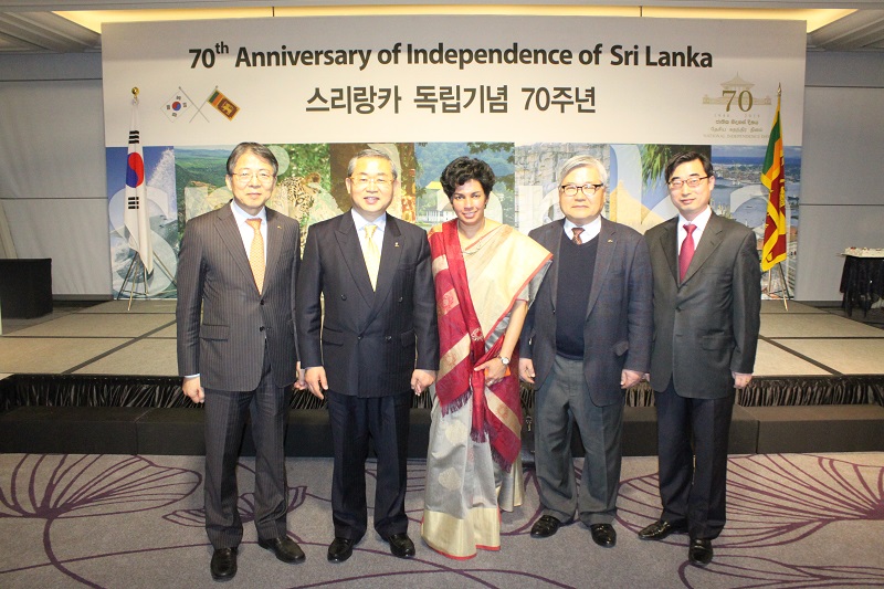 스리랑카 독립기념일 리셉션