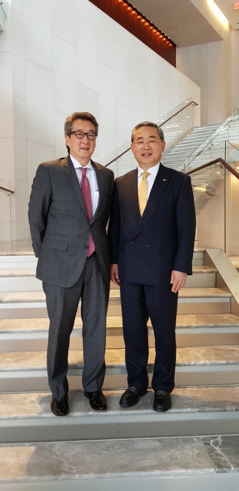 미국 전략구제문제연구소(CSIS) 한국석좌 면담