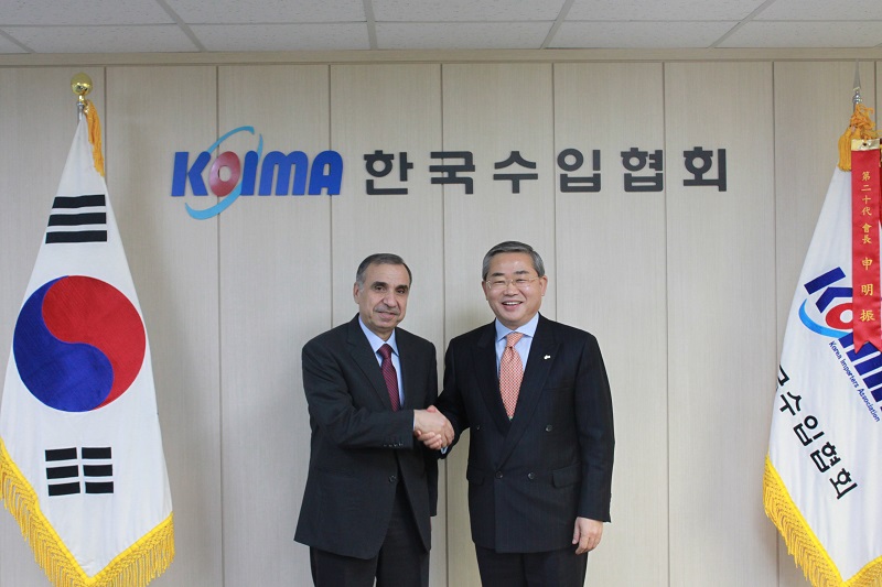 주한 요르단 대사 내방