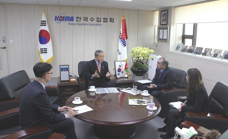 주한 요르단 대사 내방