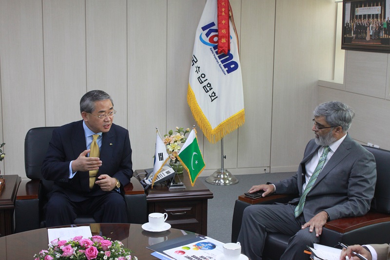 주한 파키스탄 대사 내방