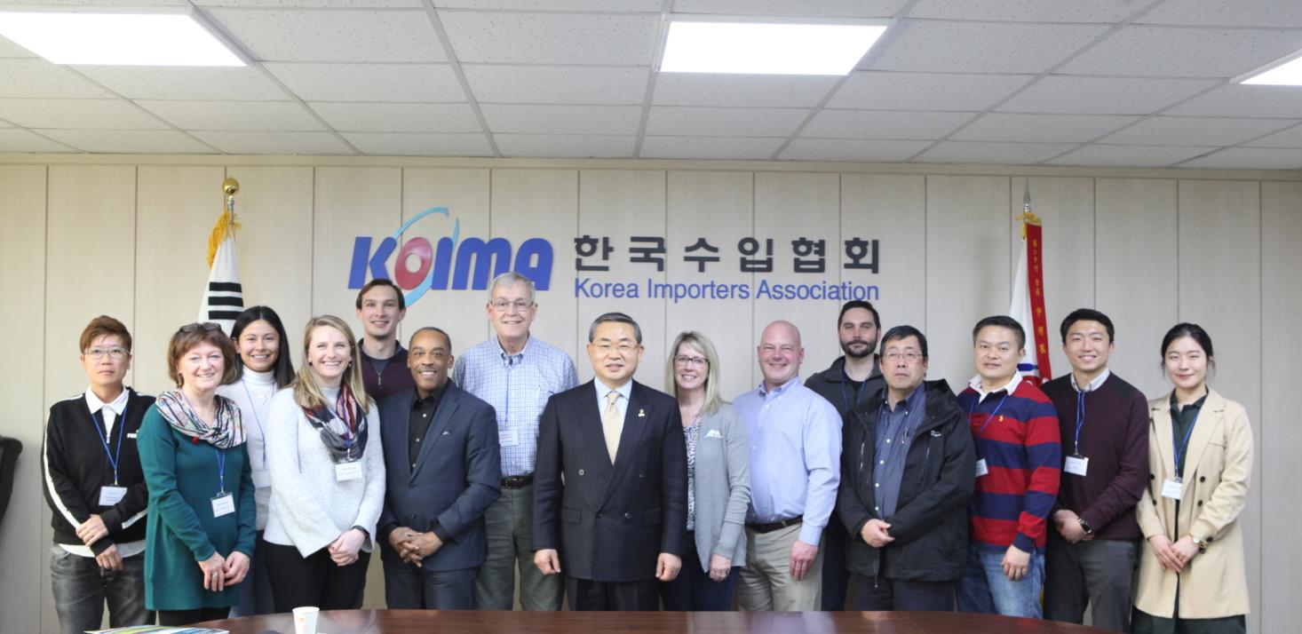 미국 워싱턴州 사절단 내방