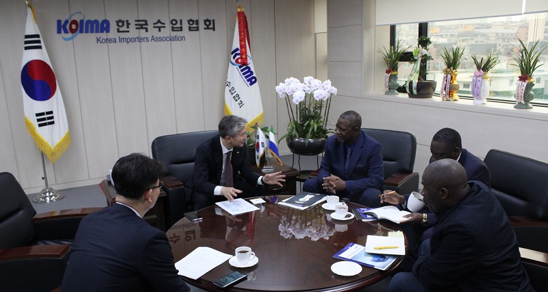 주한 시에라리온 대사 내방