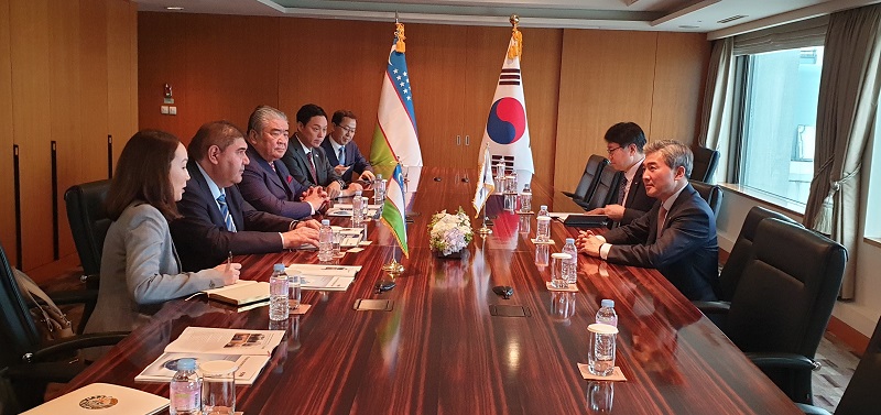 우즈벡 경제부총리 면담