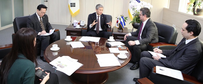 주한 엘살바도르 대사 내방