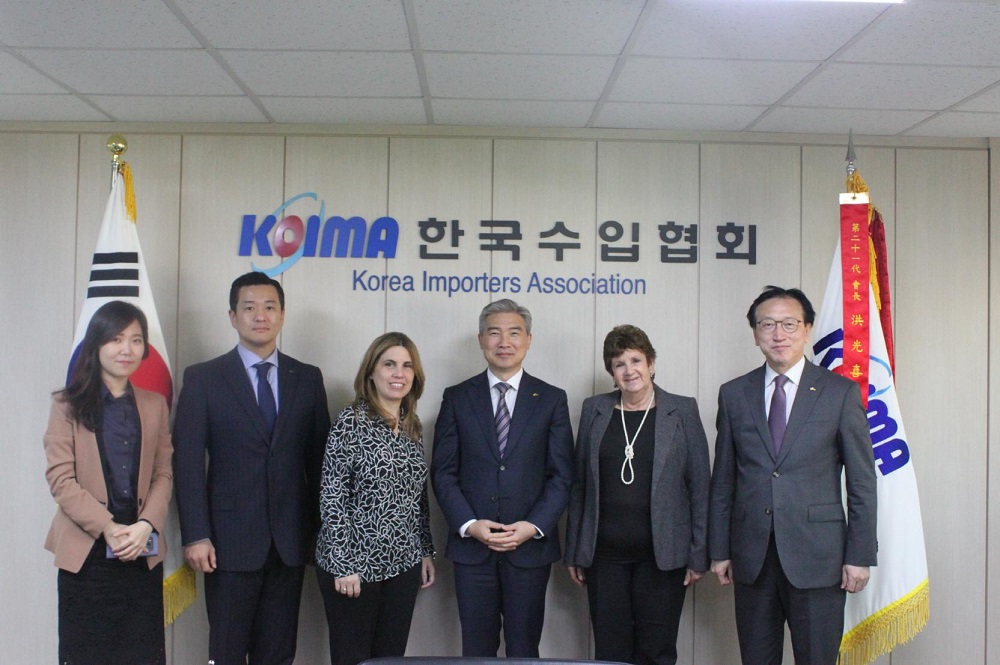 쿠바 대외무역부 국장 내방