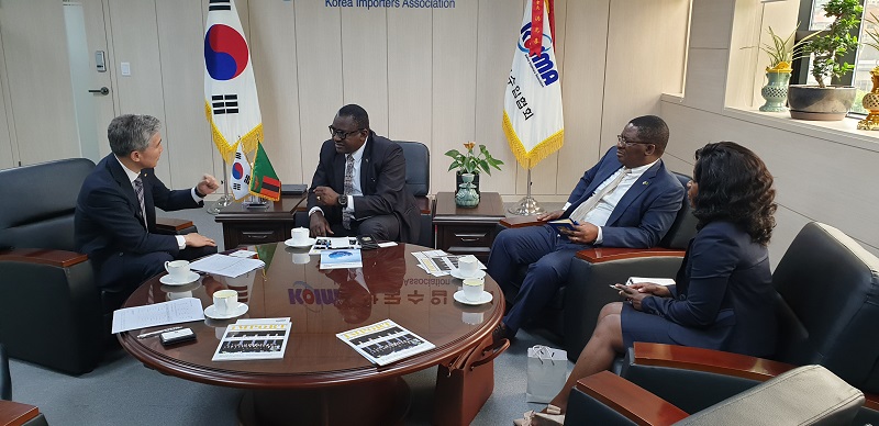 주한 잠비아 대사 내방