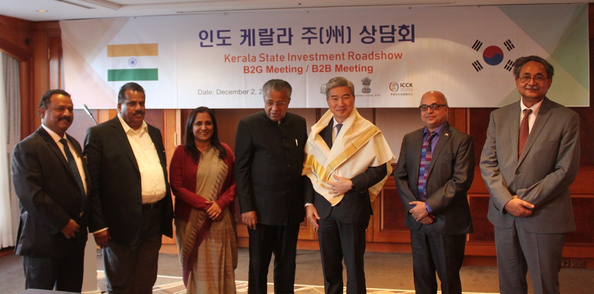 인도 케랄라 주 총리 미팅