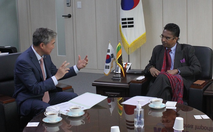 주한 스리랑카 대사 내방