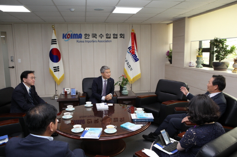 한중남미협회장, 협회 내방해 협력방안 논의