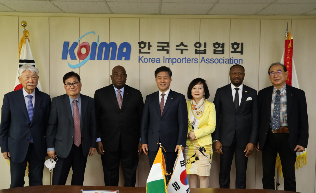 주한 코트디부아르 대사 내방