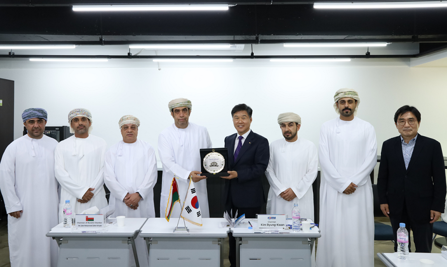 오만 부라이미주 상공회의소 대표단 내방 