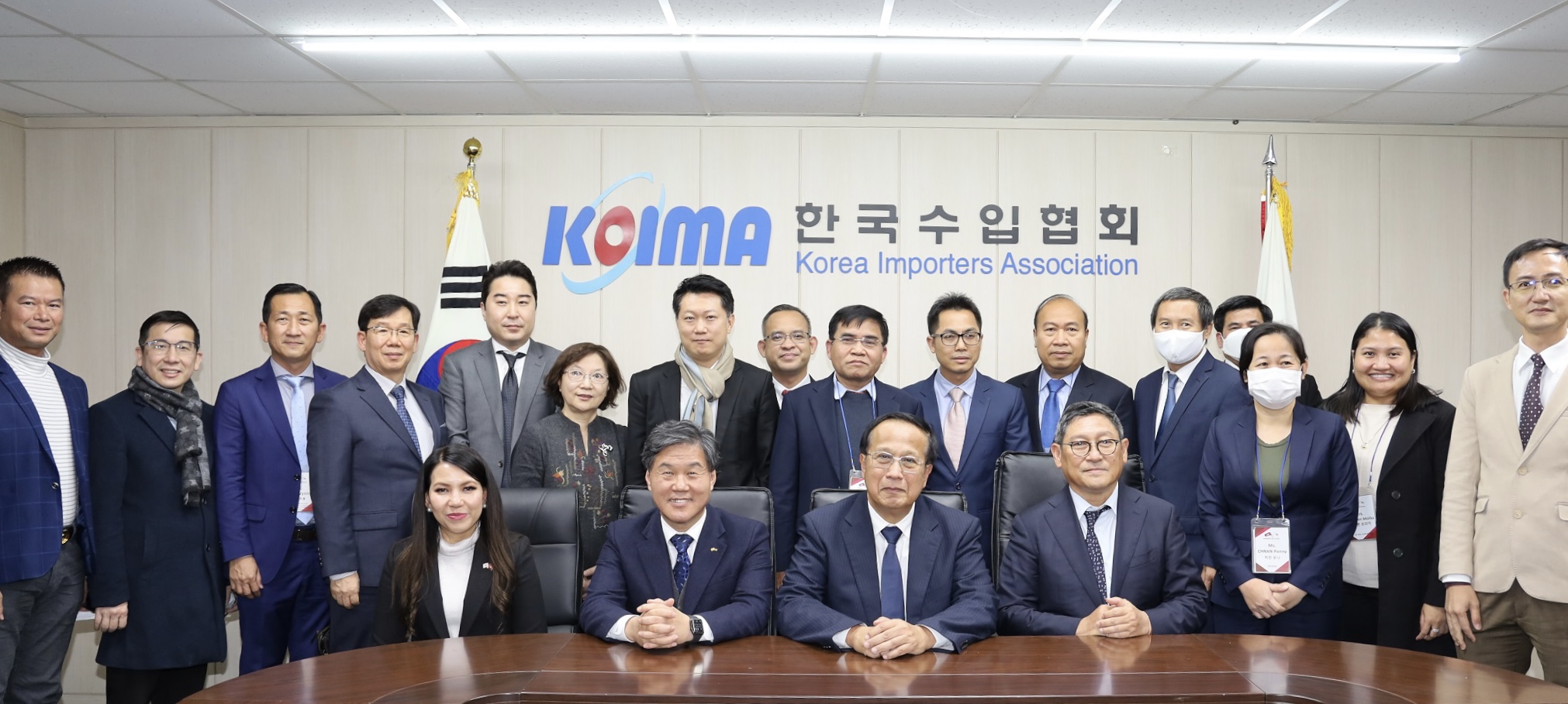 한국수입협회(KOIMA) 캄보디아 대표단과 교역 활성화를 위한 협력논의