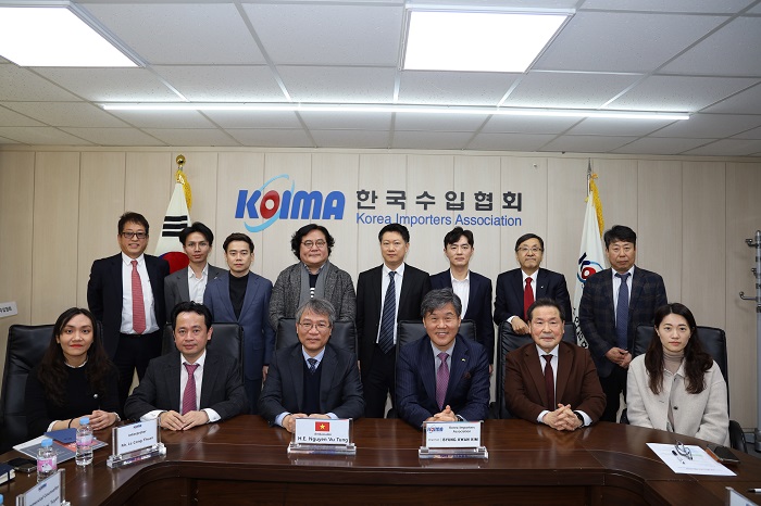 한국수입협회(KOIMA), 주한 베트남 대사와 양국간 교류확대방안 논의