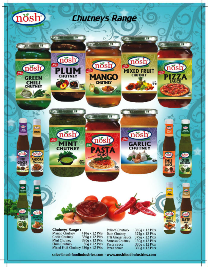 파키스탄 식품회사 NOSH FOOD INDUSTRIES 소개