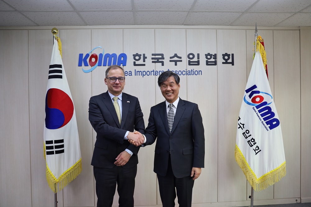 한국수입협회(KOIMA), 주한 체코 대사와 양국 교역 확대를 위한 협력 논의
