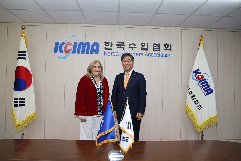 한국수입협회, EU 대사와 글로벌 공급망 안정화를 위한 교류협력 확대 방안 논의