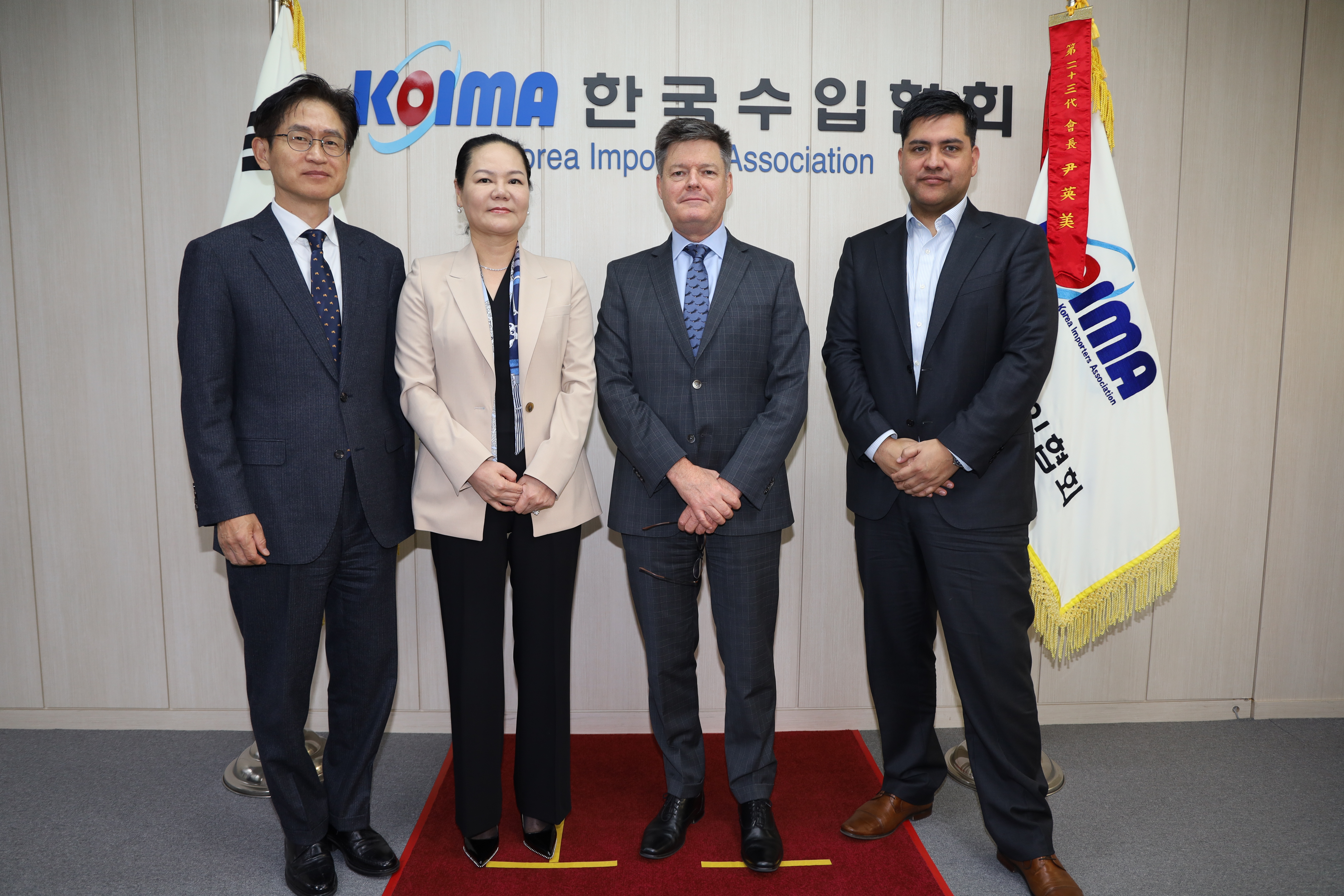 한국수입협회, 주한 칠레 대사와 양국 무역 확대 방안 논의