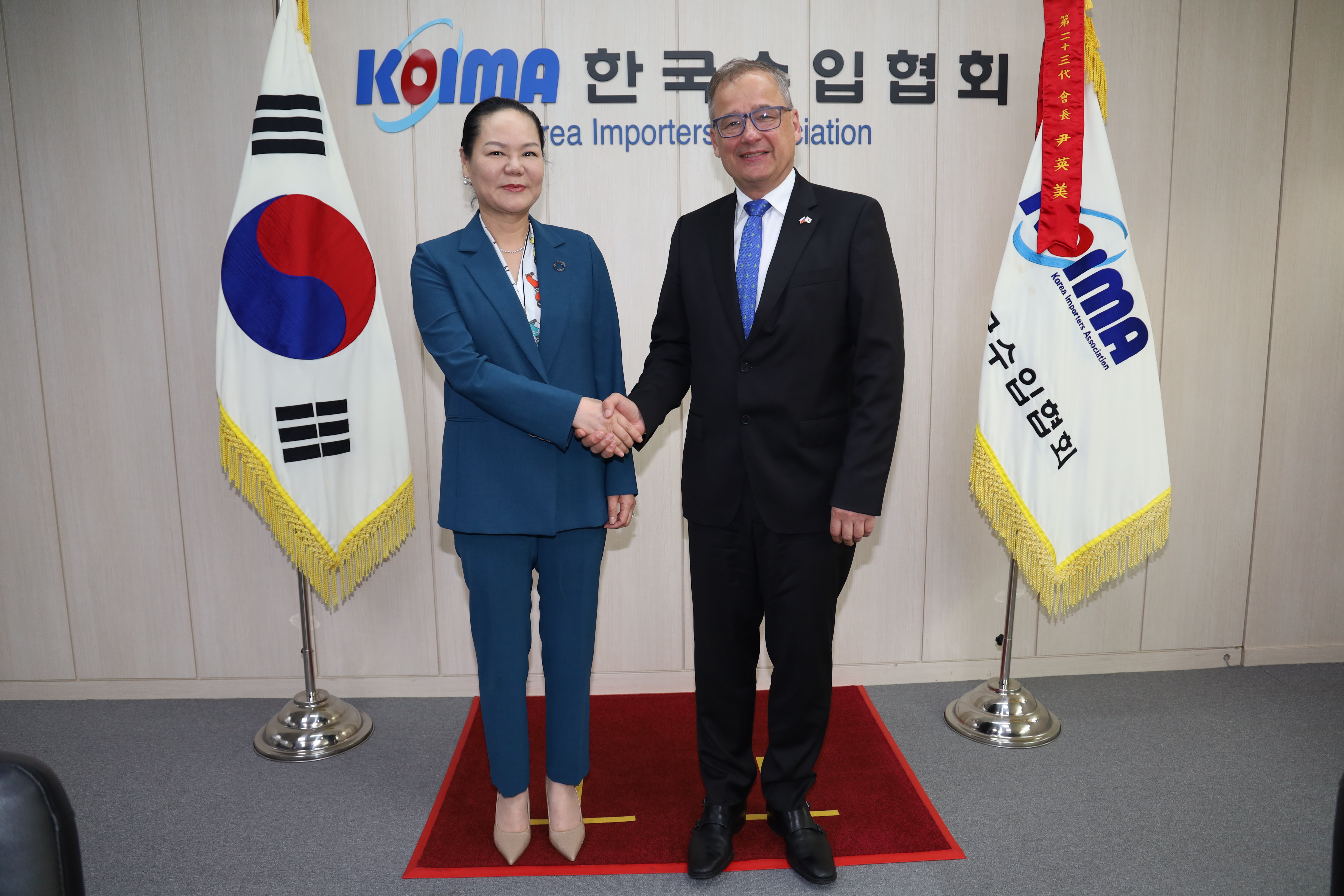 한국수입협회, 주한 체코 대사와 글로벌 공급망 협력 방안 논의