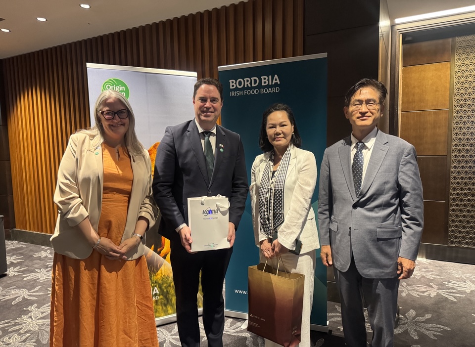 한국수입협회, 아일랜드 장관과 만나 무역∙투자 협력 방안 논의