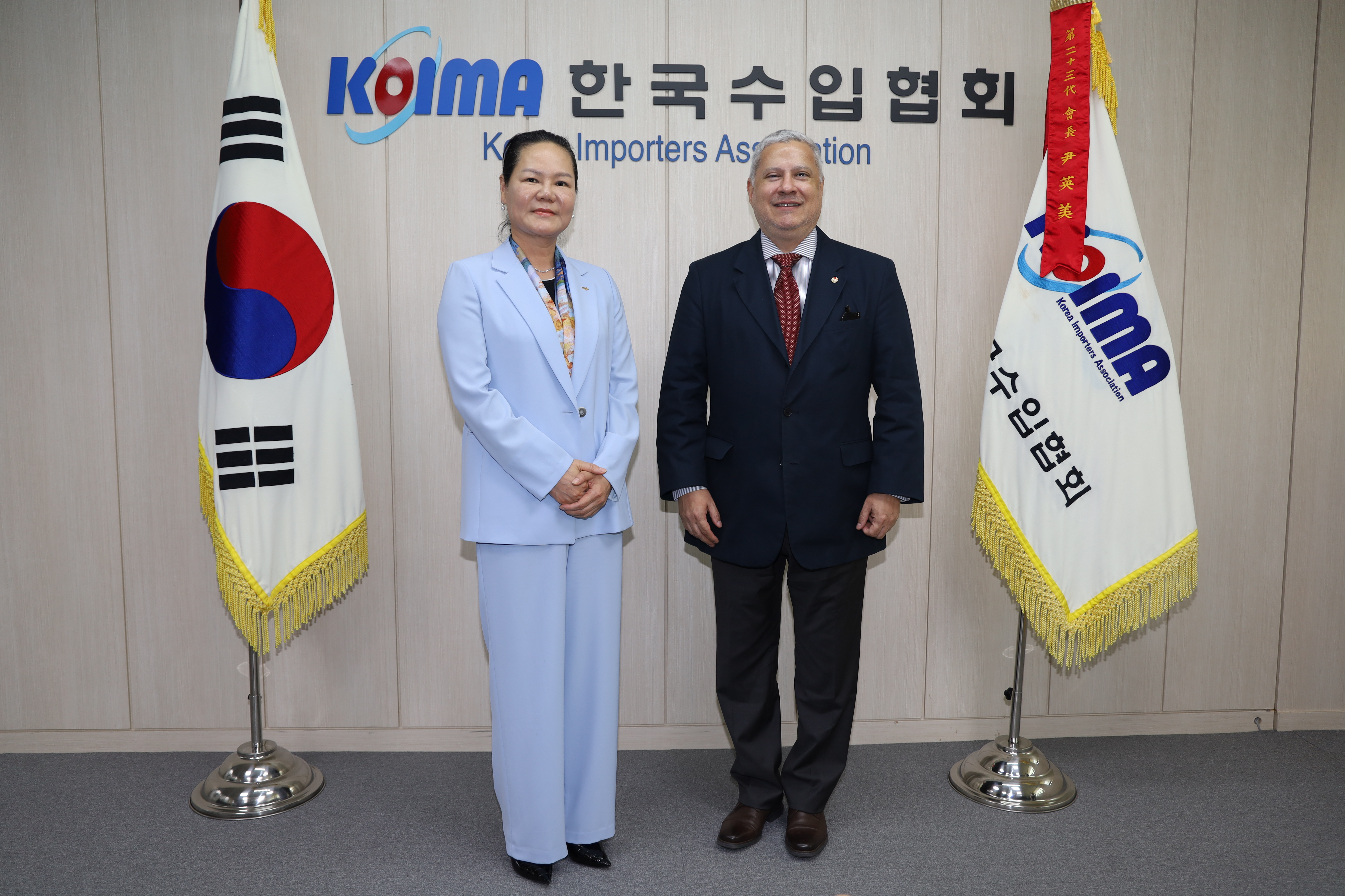 한국수입협회, 주한 파라과이 대사와 만나 양국 무역확대 방안 논의