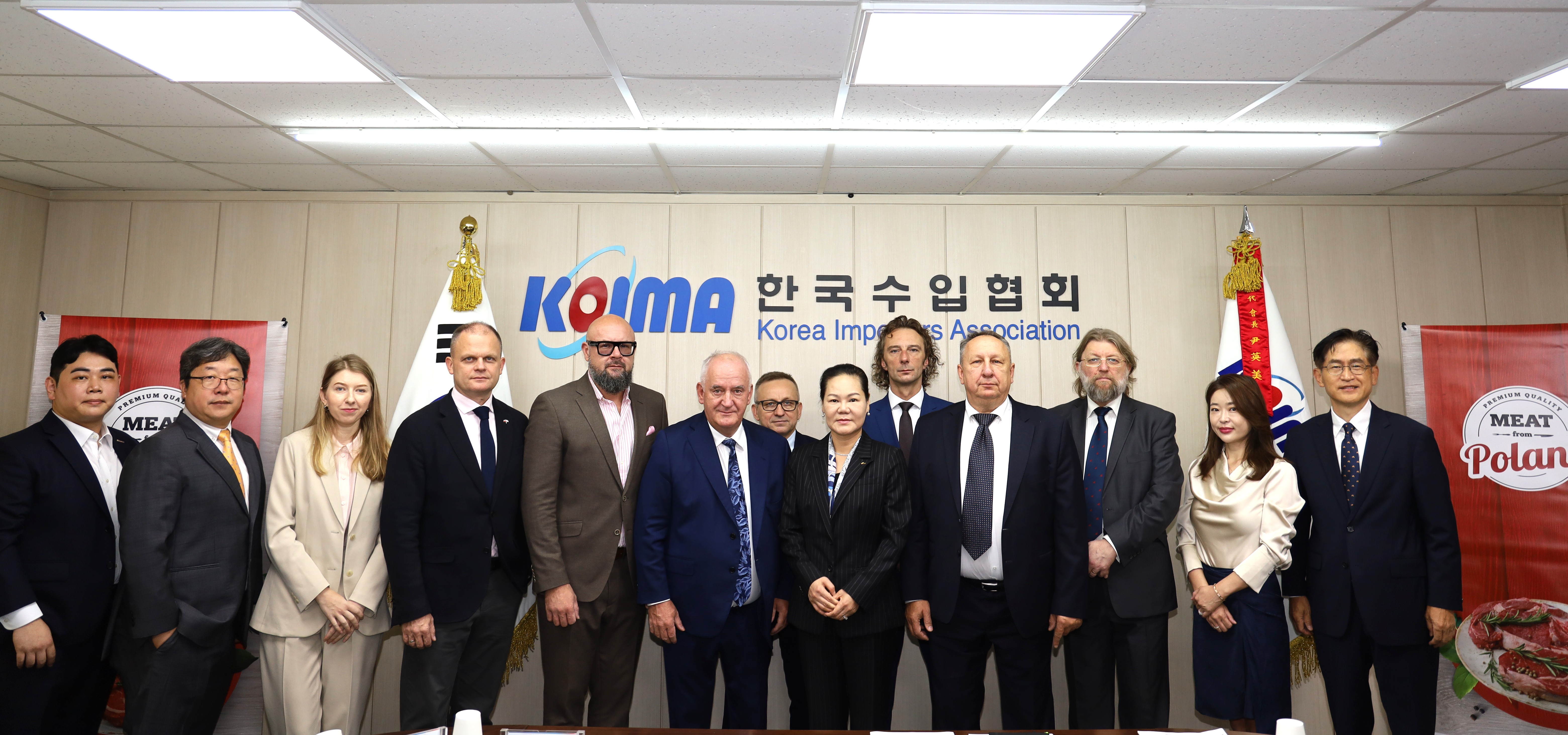 한국수입협회, 폴란드 육류 산업 대표단과 교역 협력 논의