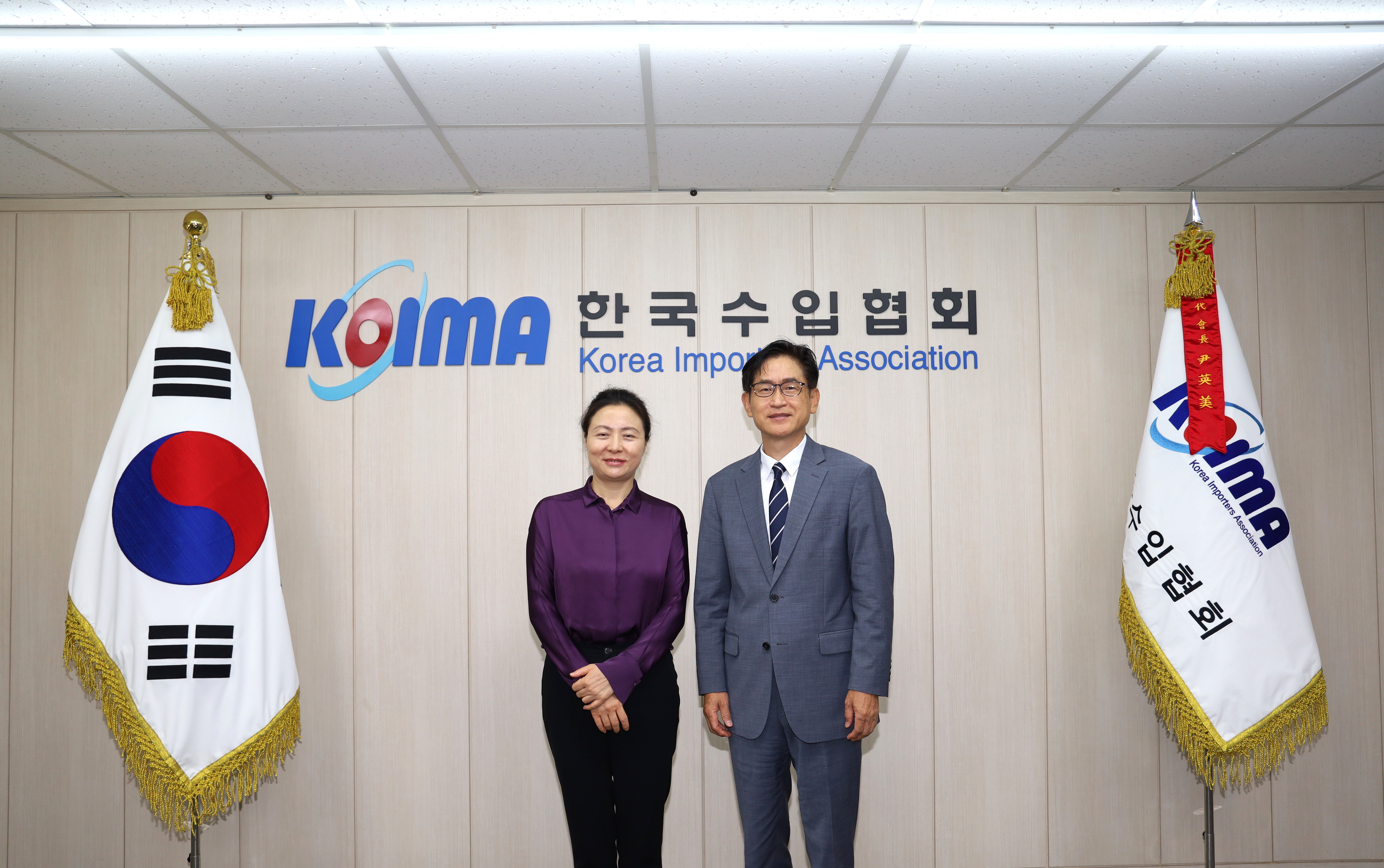 한국수입협회, 중국 청두시 신진구 대표단과 교역 협력 논의