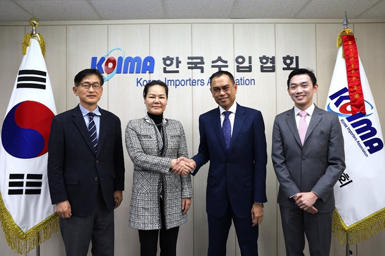 한국수입협회, 주한 말레이시아 대사와 만나 무역협력 확대 논의