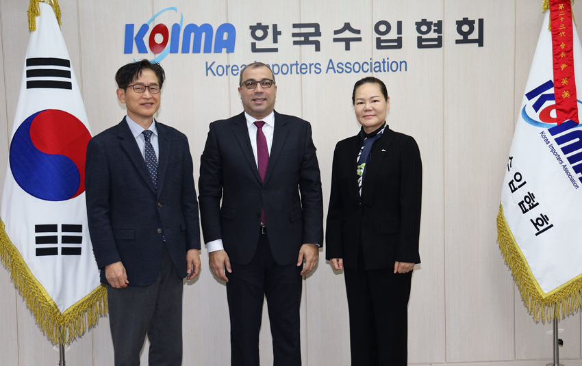 한국수입협회, 레바논 대사와 만나 무역협력 방안 논의