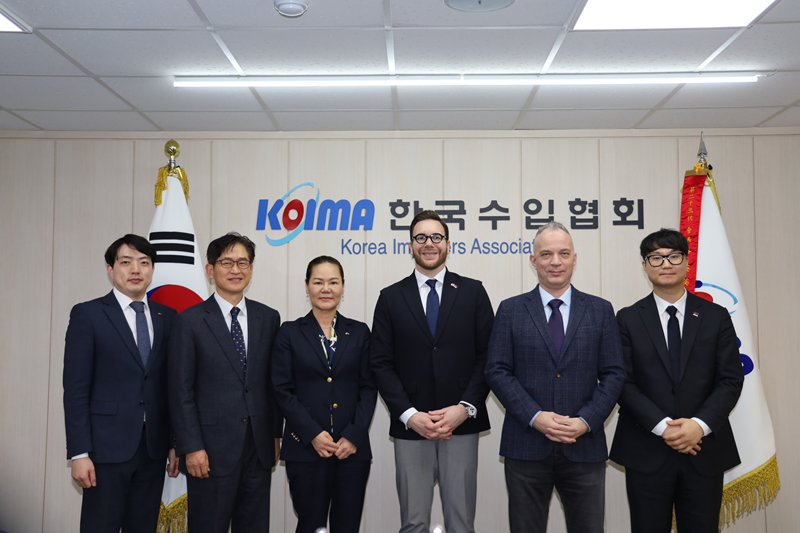 한국수입협회, 주한 세르비아 대사와 교역·농식품 협력 강화 방안 논의