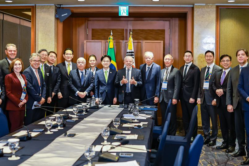 윤영미 회장, 룰라 브라질 대통령 차담회 및 국빈만찬(청와대 영빈관) 참석
