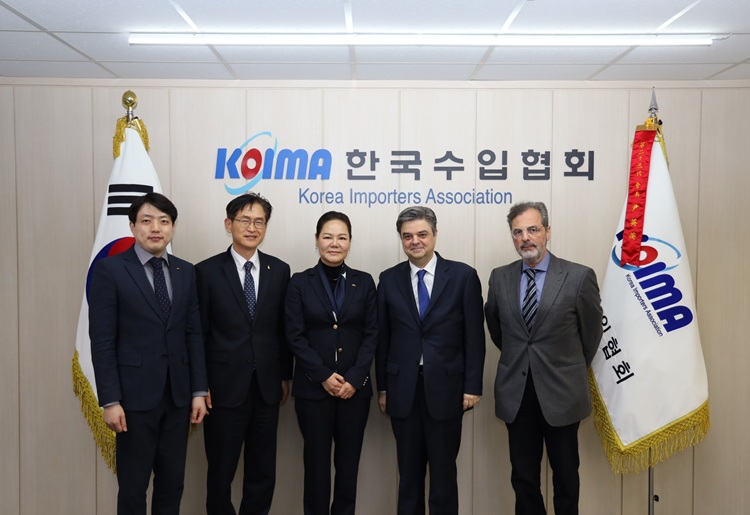 한국수입협회, 주한 그리스 대사와 양국 무역 확대 및 협력 방안 논의