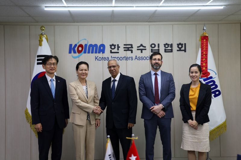 한국수입협회, 쿠바상공회의소 회장과 양국 교역 확대 방안 논의